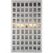 Letzel 2 Light 13 inch Satin Nickel Exterior Wall Mount
