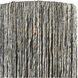 Abaca 2 Light 9 inch Polished Nickel Sconce Wall Light