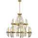 Biltmore 12 Light 38 inch Warm Brass Chandelier Ceiling Light