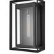 Etting 1 Light 16 inch Black Outdoor Wall Sconce