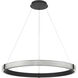 Panache 32 inch Matte Black Pendant Ceiling Light