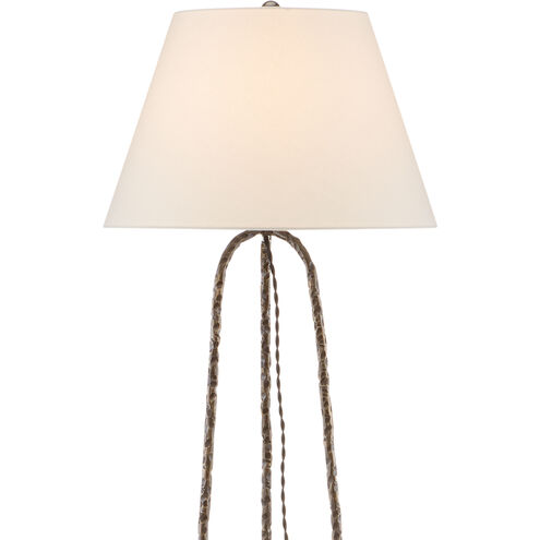 Annetta 66.5 inch 150 watt Dark Antique Brass Floor Lamp Portable Light