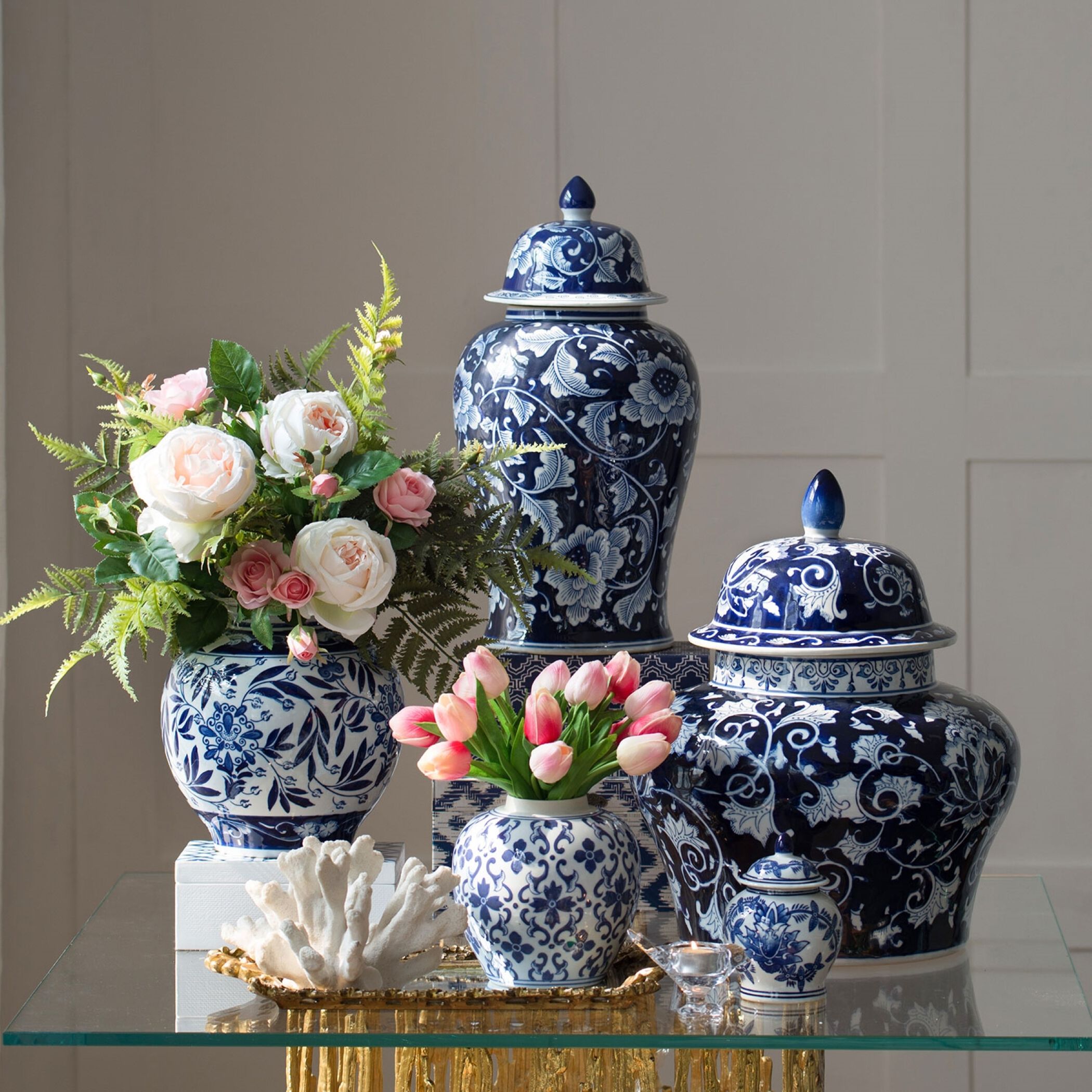 Aline 18 X 9.5 inch Vase