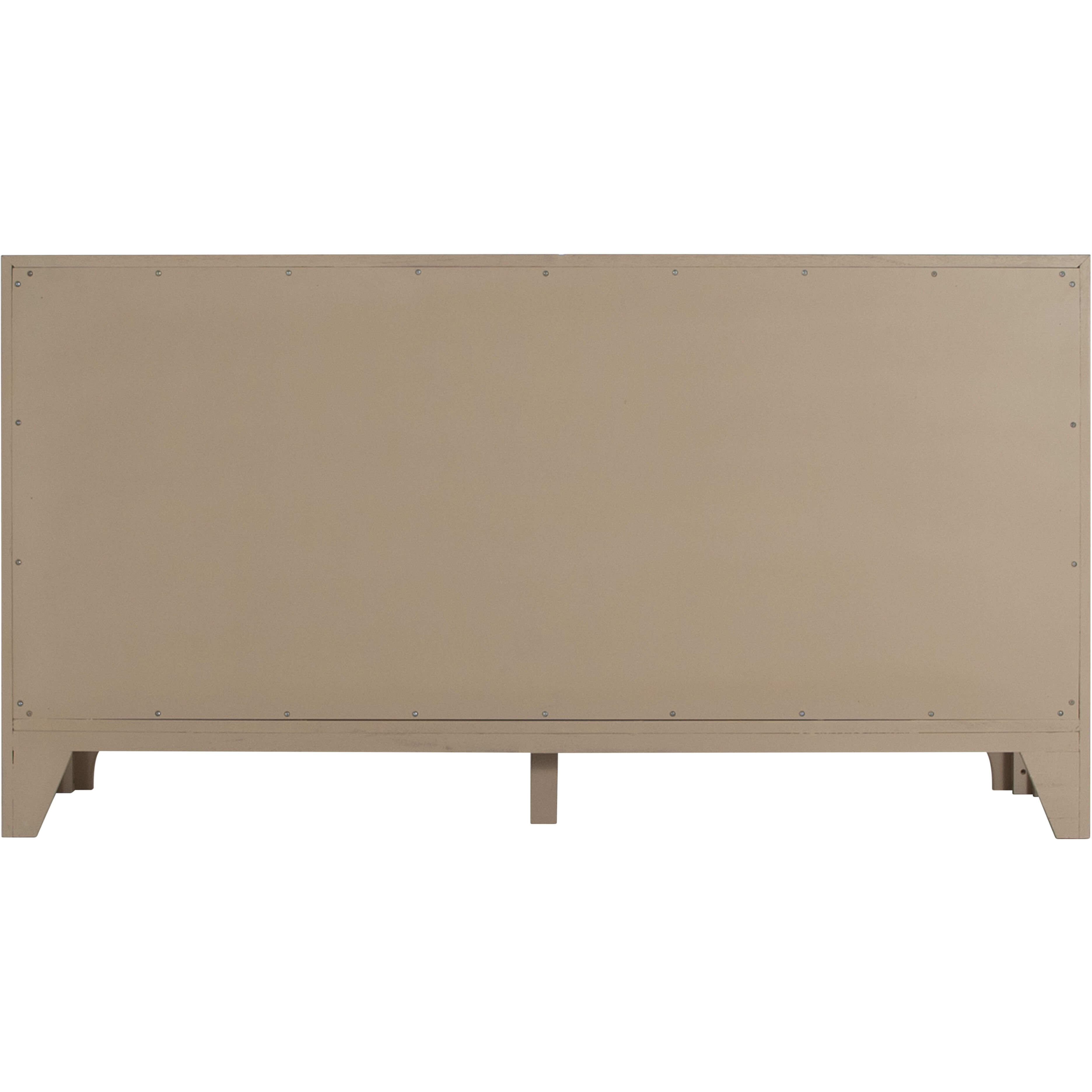 Princeton Blonde Natural / Brushed Bronze Dresser