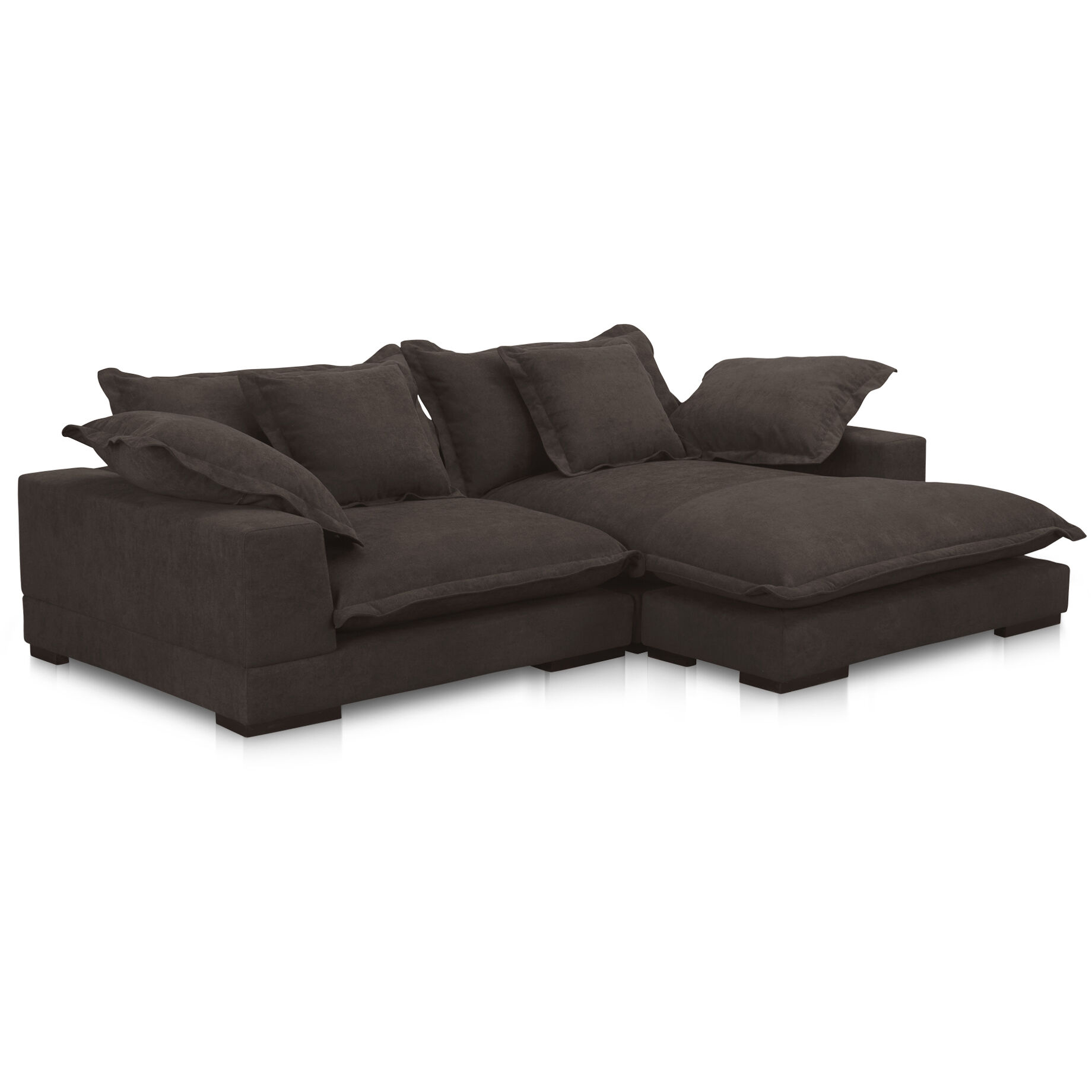 Daydream Dark Brown Sectional