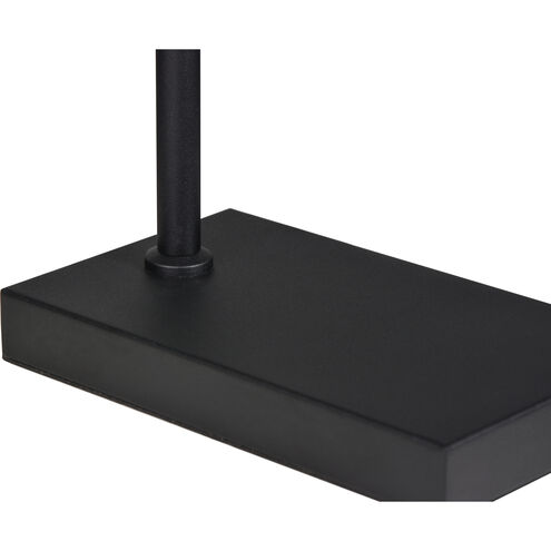 Townshed 20.75 inch 25 watt Black Table Lamp Portable Light