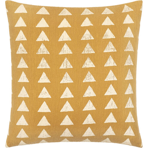 Malian 18 inch Mustard Pillow Kit in 18 x 18, Square