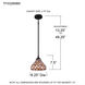 Ursa 1 Light 8 inch Matte Black Mini Pendant Ceiling Light, Small