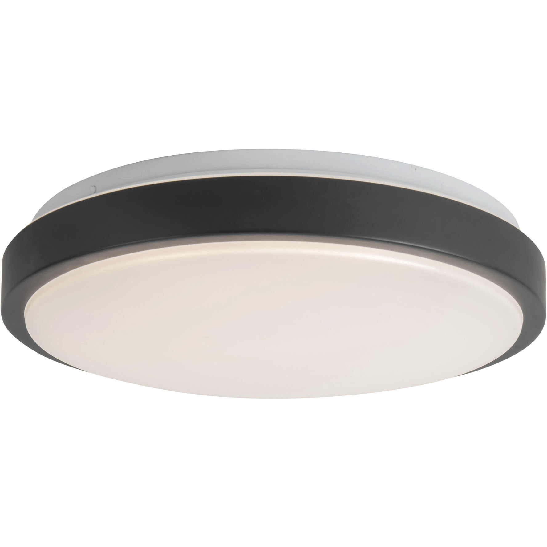 Yanis 15.13 inch Black Flush Mount Ceiling Light