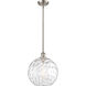 Ballston Athens Water Glass 1 Light 12 inch Brushed Satin Nickel Mini Pendant Ceiling Light