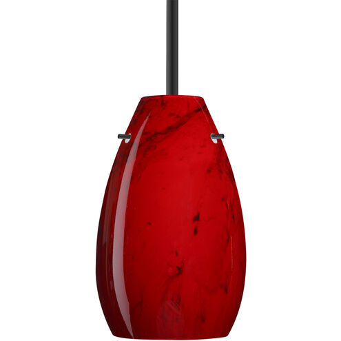 Pera 9 LED Black Stem Pendant Ceiling Light