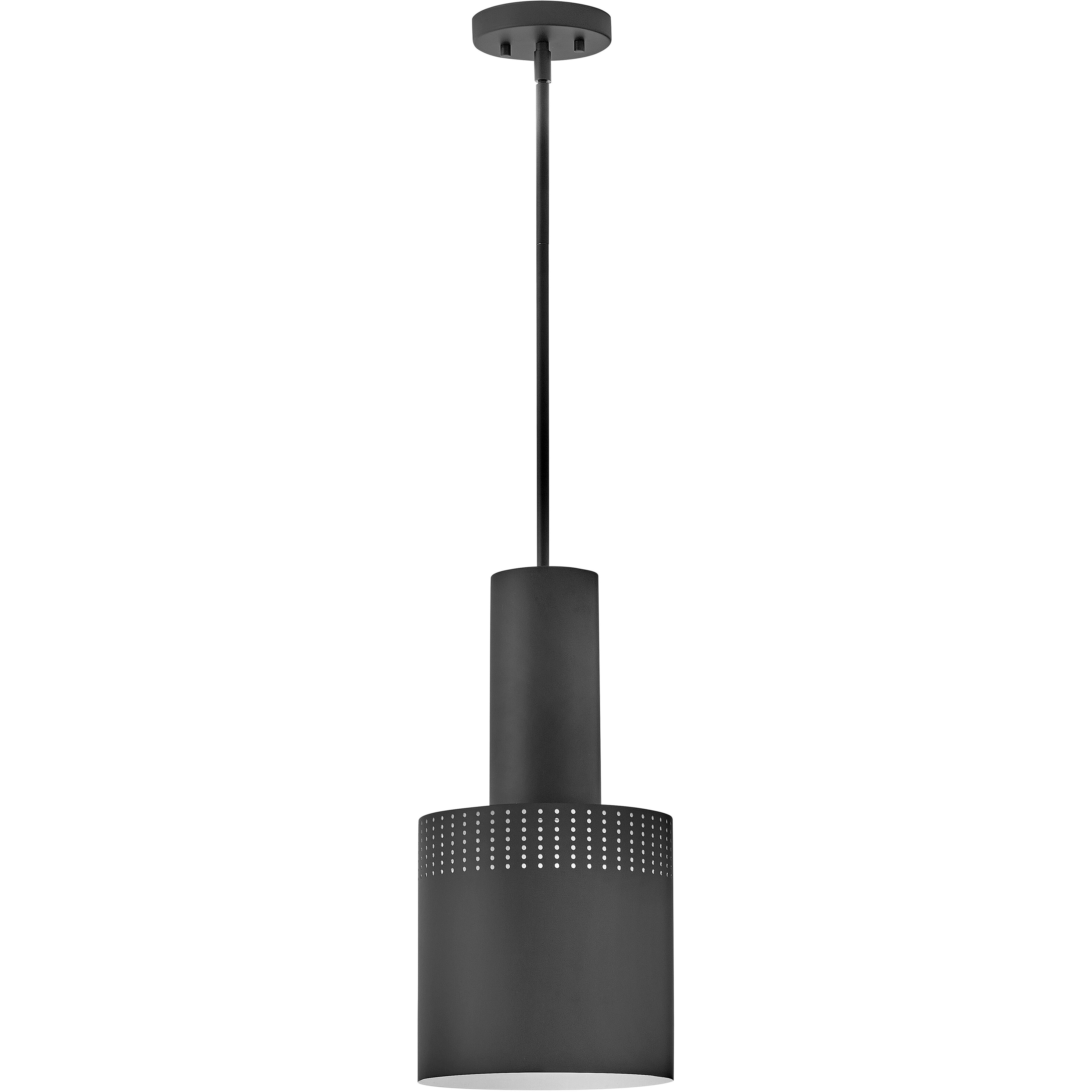 Casey 1 Light 9 inch Black Pendant Ceiling Light