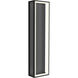 Park Ave. LED 8 inch Black Wall Sconce Wall Light