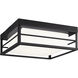 Dearborn LED 10 inch Midnight Black Ceiling Flush Mount Ceiling Light