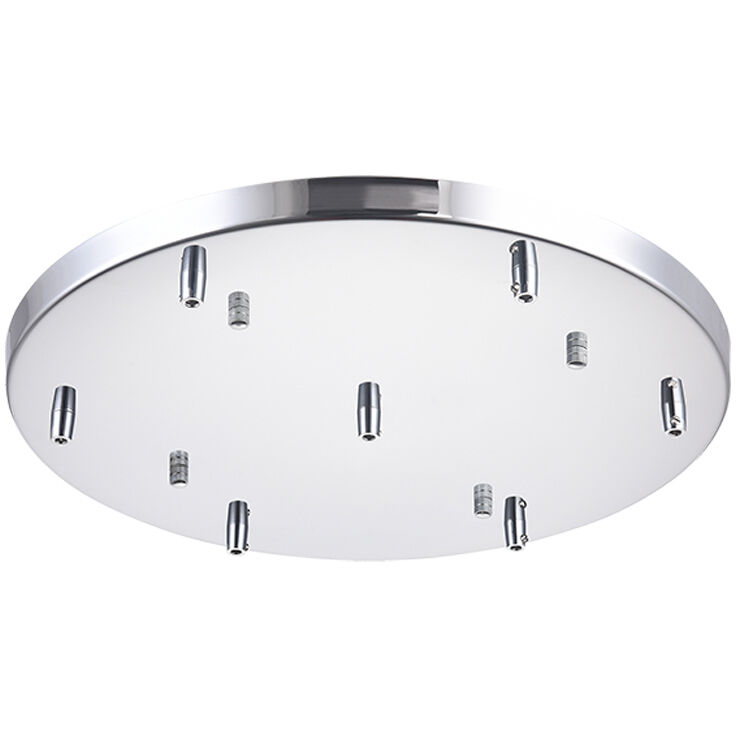 Leo 18 inch Chrome Multi Ceiling Canopy Ceiling Light