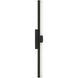 Fentress LED 24 inch Midnight Black Vanity Light Wall Light