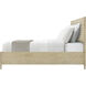 Balboa Coastal Grey California King Bed, Wooden