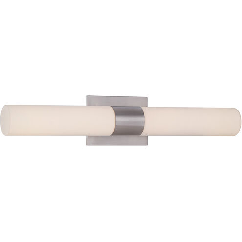 Elementum LED 22 inch Brushed Nickel Bath Vanity & Wall Light in 2700K, dweLED