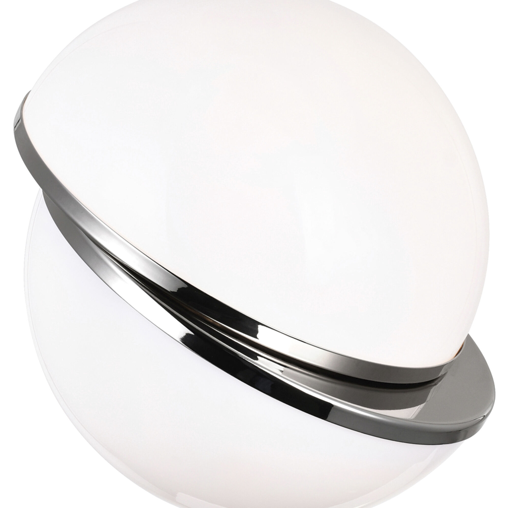 Gemini LED 10 inch Polished Nickel Mini Pendant Ceiling Light