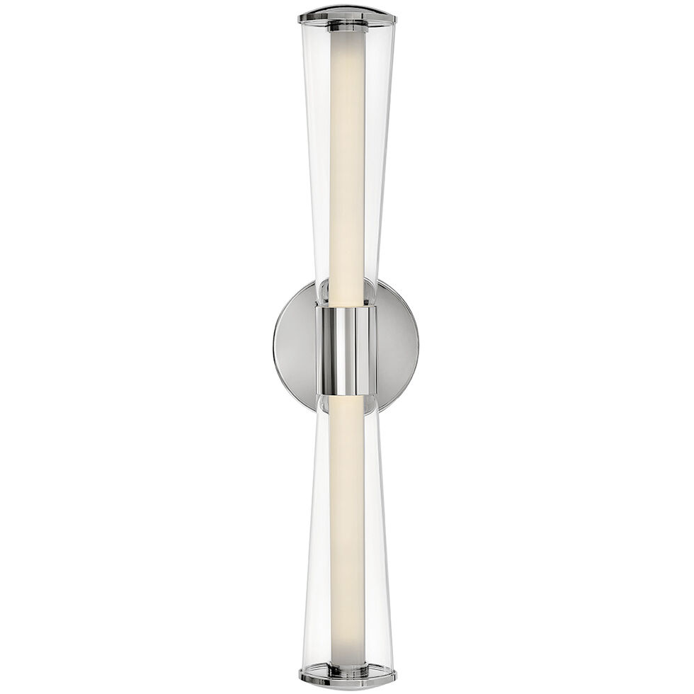 Elin LED 23 inch Chrome Bath Light Wall Light