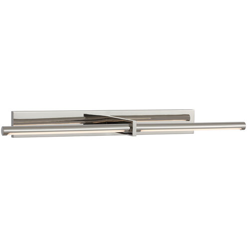 Kelly Wearstler Axis 25 watt 30 inch Polished Nickel Picture Light Wall Light