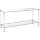 Clare 63 inch Silver Console Table