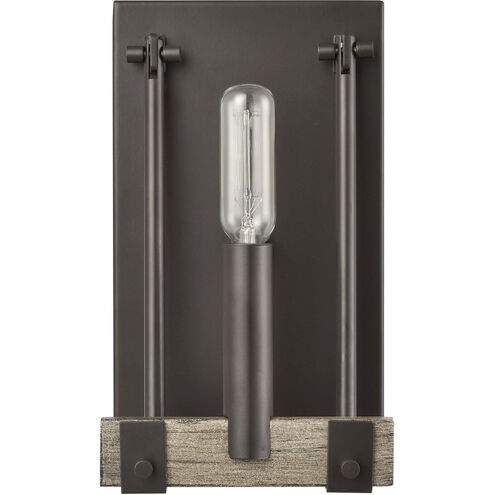 Transitions 1 Light 5 inch Oil Rubbed Bronze with Aspen Vanity Light Wall Light