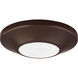 P8240 Series LED 6 inch Antique Bronze Flush Mount Ceiling Light