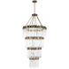 Matrix 30 Light 40 inch Havana Gold Chandelier Ceiling Light