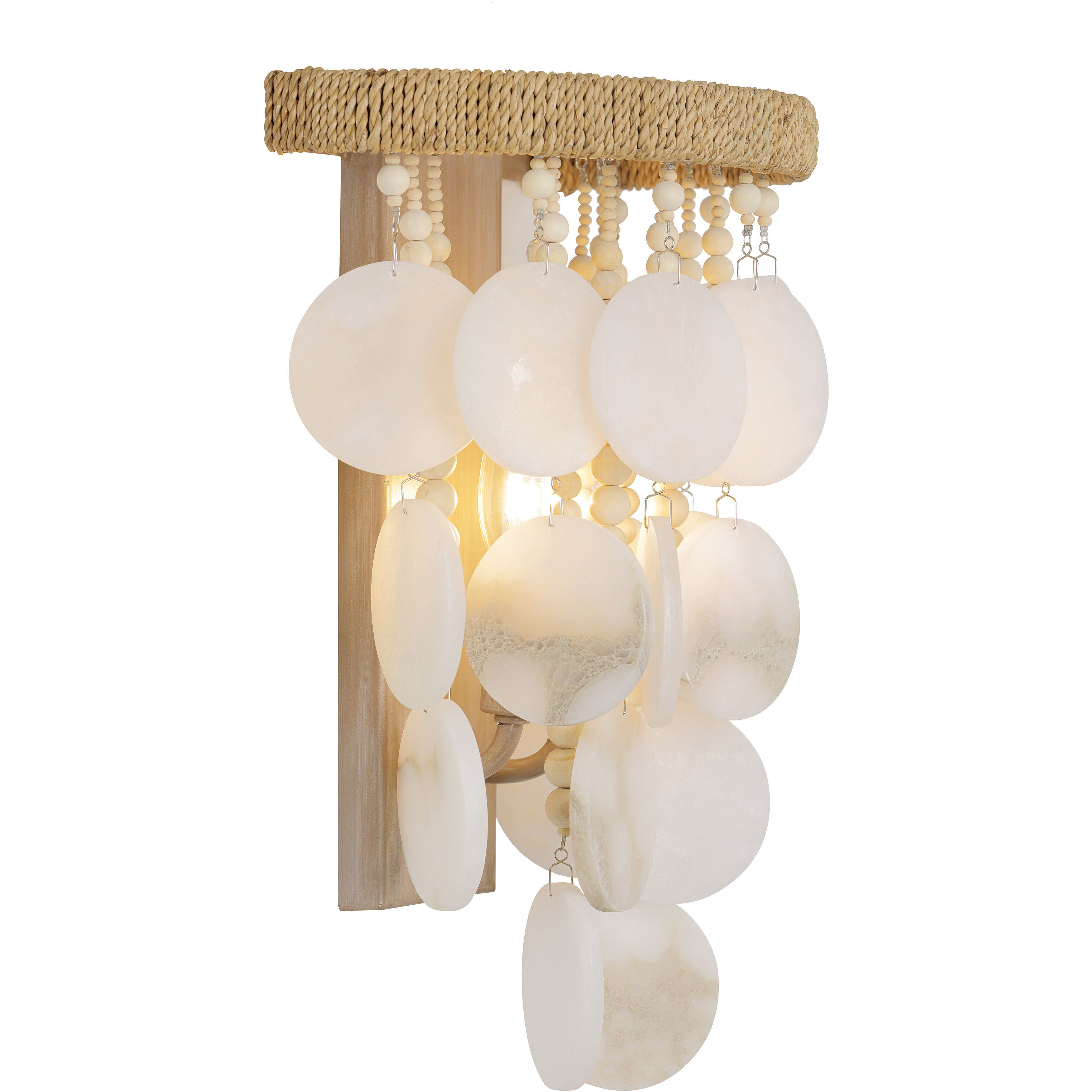 Aurelia's Cove 2 Light 10 inch Autumn White Wall Sconce Wall Light