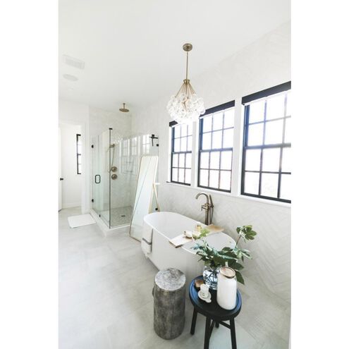 Sean Lavin Bronzeville 3 Light 21.75 inch Satin Brass Pendant Ceiling Light