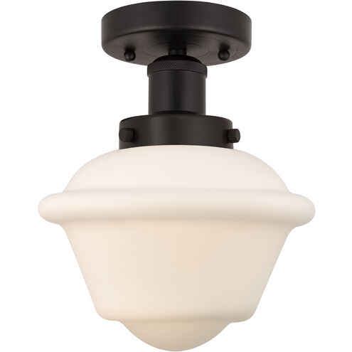 Oxford 1 Light 6.5 inch Oil Rubbed Bronze Semi-Flush Mount Ceiling Light