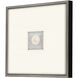 Animals White and Blue Framed Art