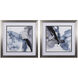 Abstract Blue and Gray Framed Art, Propac