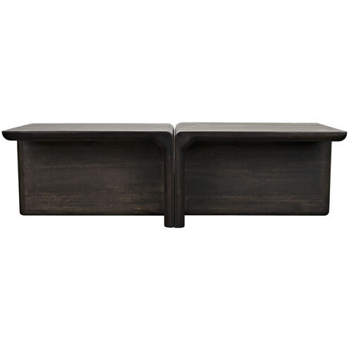 Hagen 60 X 30 inch Ebony Walnut Coffee Table