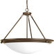 Tucker 4 Light 27.38 inch Antique Bronze Foyer Pendant Ceiling Light