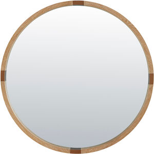 Zion 36 X 36 inch Antique Bronze / Seaside Natural Mirror