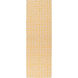 Archive 96 X 30 inch Mustard, Khaki Rug