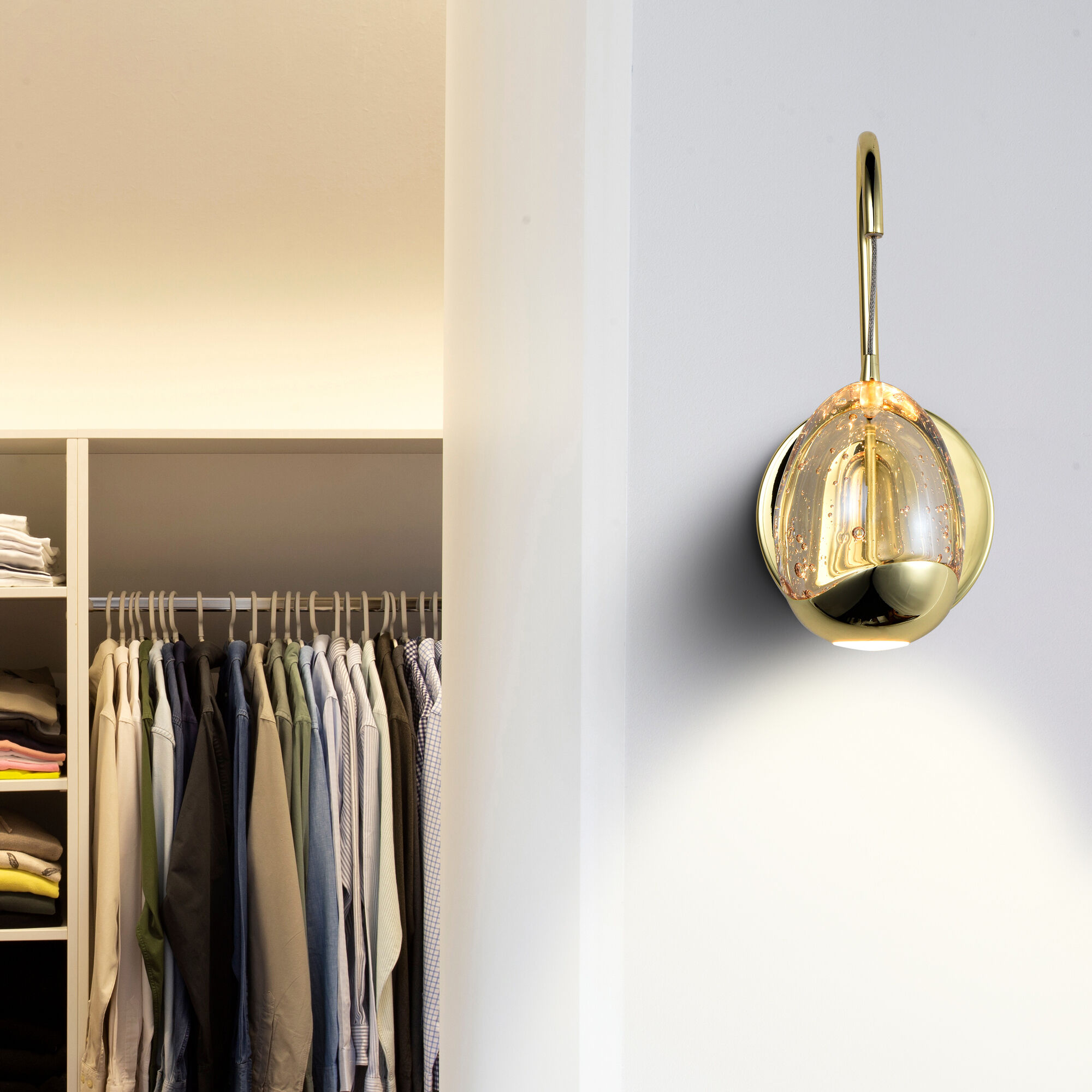 Artisan Collection/VENEZIA Series Wall Sconce Wall Light in Gold