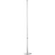 Strait-Up 63 inch 29 watt Chrome Floor Lamp Portable Light