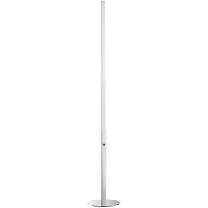 Strait-Up 63 inch 29.00 watt Chrome Floor Lamp Portable Light