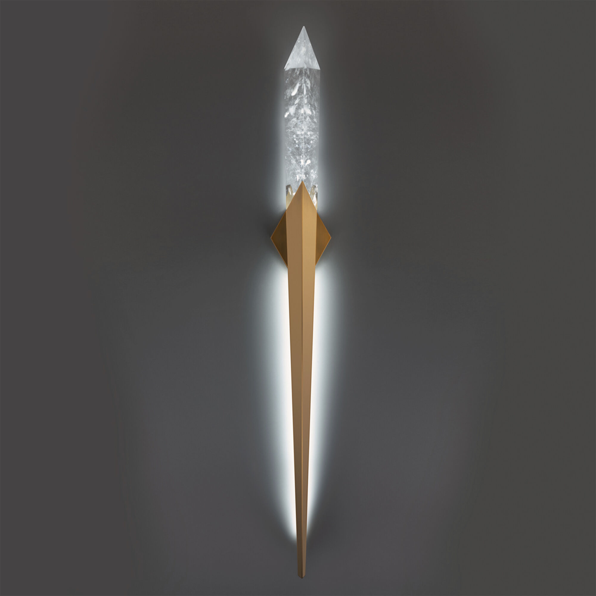 Solitude LED 8 inch Aged Brass Wall Sconce Wall Light, Beyond