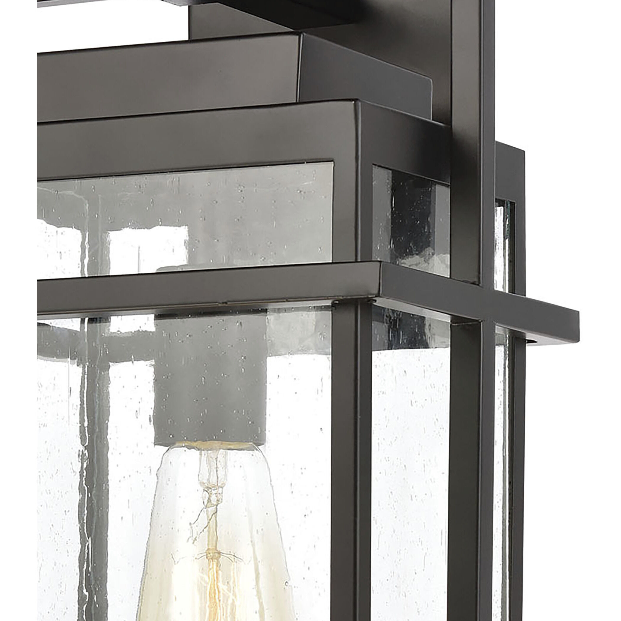 Breckenridge 1 Light 19 inch Matte Black Outdoor Sconce