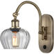 Ballston Fenton LED 7 inch Antique Brass Sconce Wall Light
