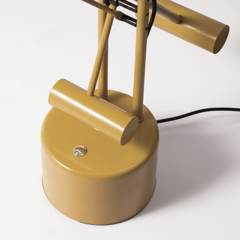 Halotech 25 inch 8.00 watt Yellow Desk Lamp Portable Light