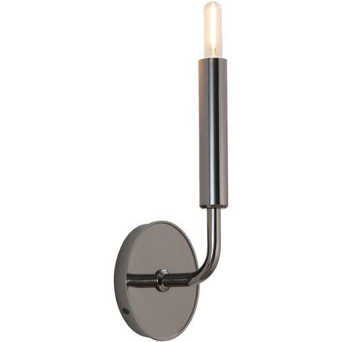 Mavisten Edition Carbonia Wall Sconce Wall Light in Black Chrome