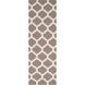 Frontier 96 X 30 inch Gray and Neutral Runner, Wool