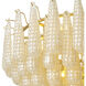 Chaves 12 Light 32.28 inch Antique Brass Chandelier Ceiling Light, Large
