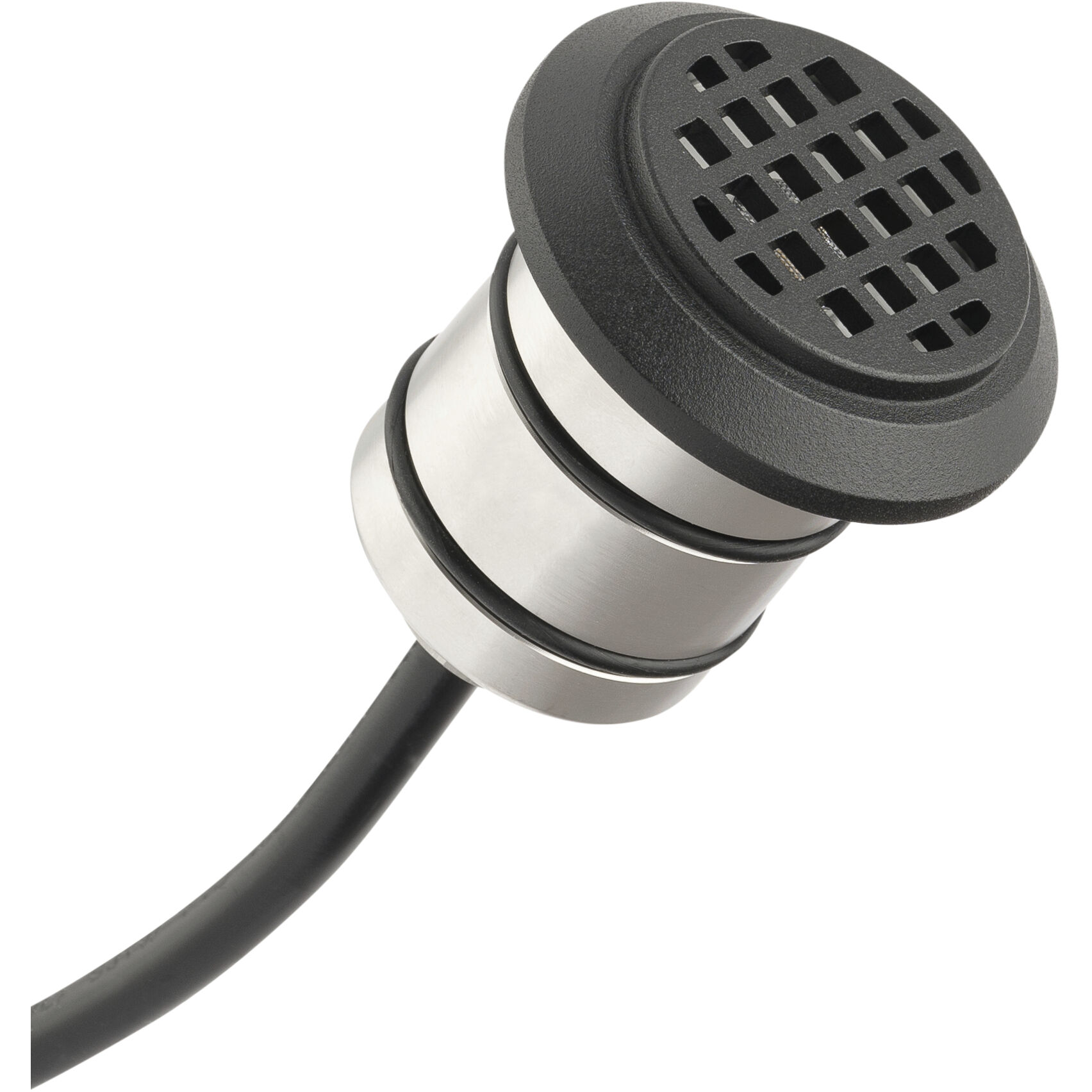 LED Mini All-Purpose Black Brass Honeycomb Louver