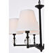 Bethany 5 Light 27.5 inch Black Pendant Ceiling Light